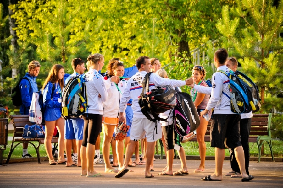 The draw for the World Team Beach Tennis Championship in beach tennis was held in Moscow.