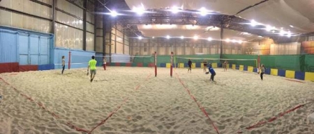 The International Academy of beach sports was opened in the Moscow region