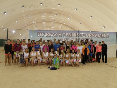 Результаты Международного турнира по пляжному теннису ITFG3 Dinamit Open 2014